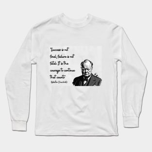 Quotes 2 Long Sleeve T-Shirt
